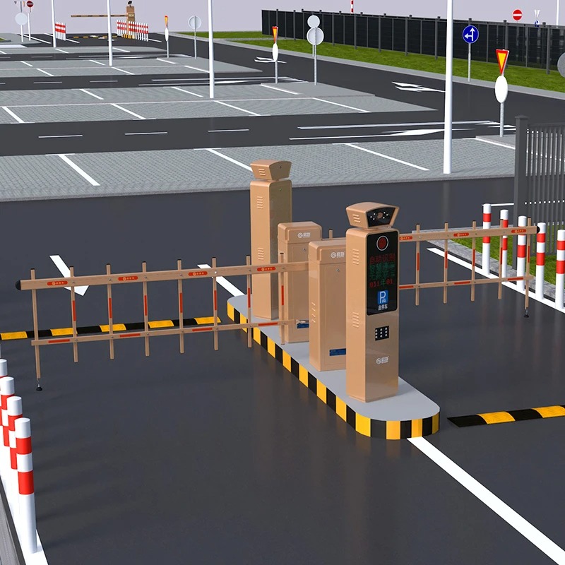 Gate Barrier Parking System - Radar Technology RFID Parking System Boom