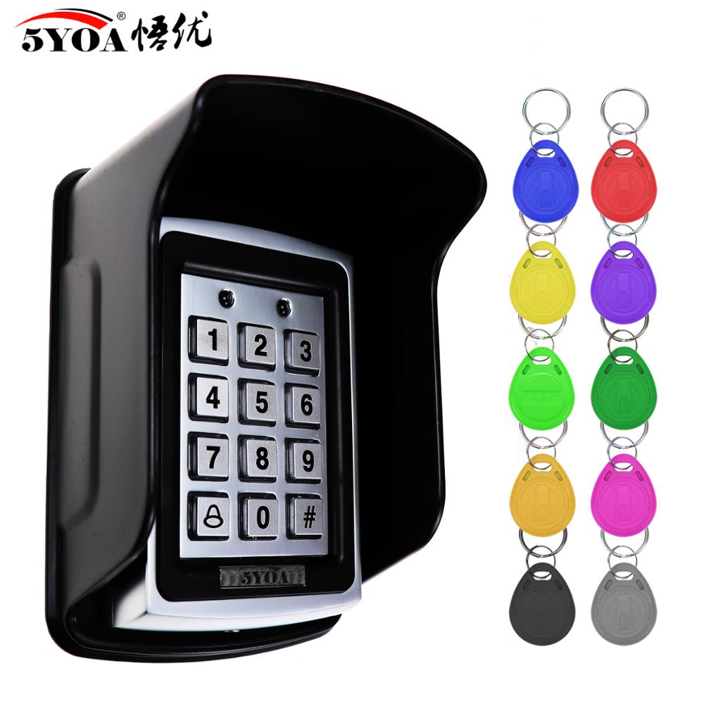 Door Access Control Keypad Rfid - 5YOA Metal Keypad Reader LED Backlight