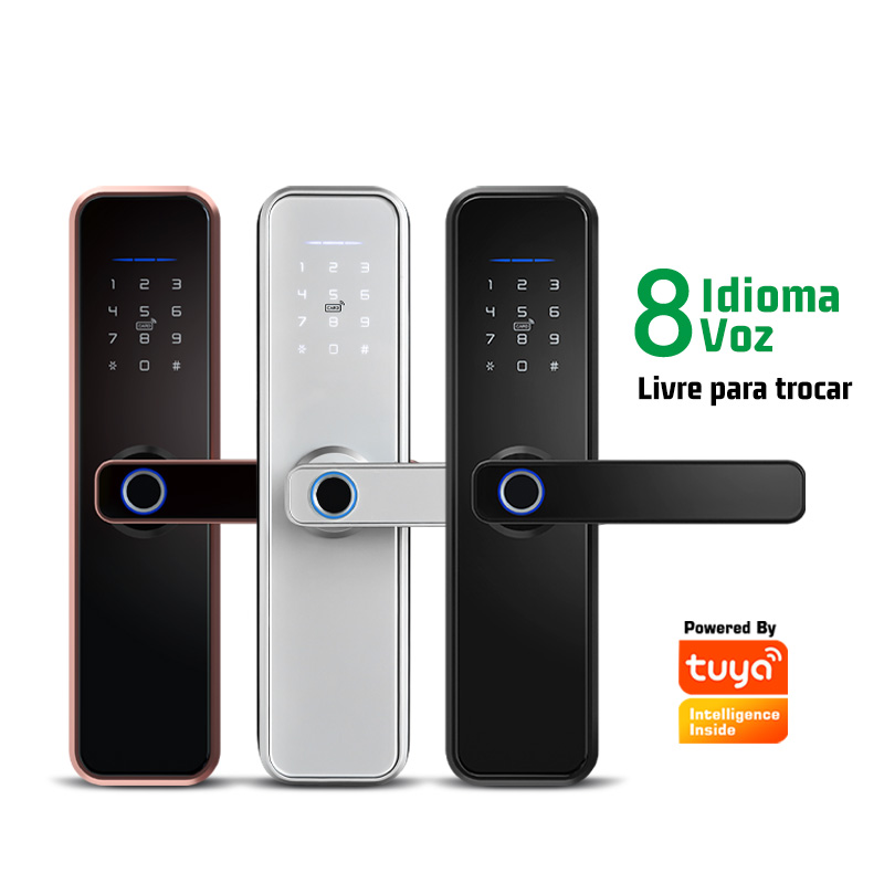 Fingerprint Access Control Door - Cerradura Intelige X5 Waterproof Tuya Biometric