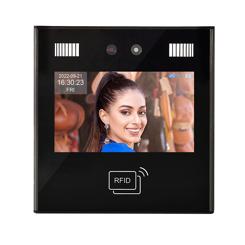 Biometric Time Attendance Machine - 4.3 Inch Touch Screen Biometric Time