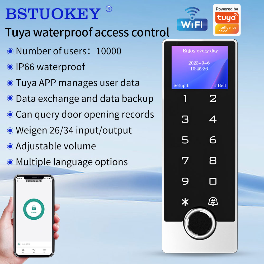 Door Access Control Keypad Rfid - Support tuya app Wifi RFID Keyboard