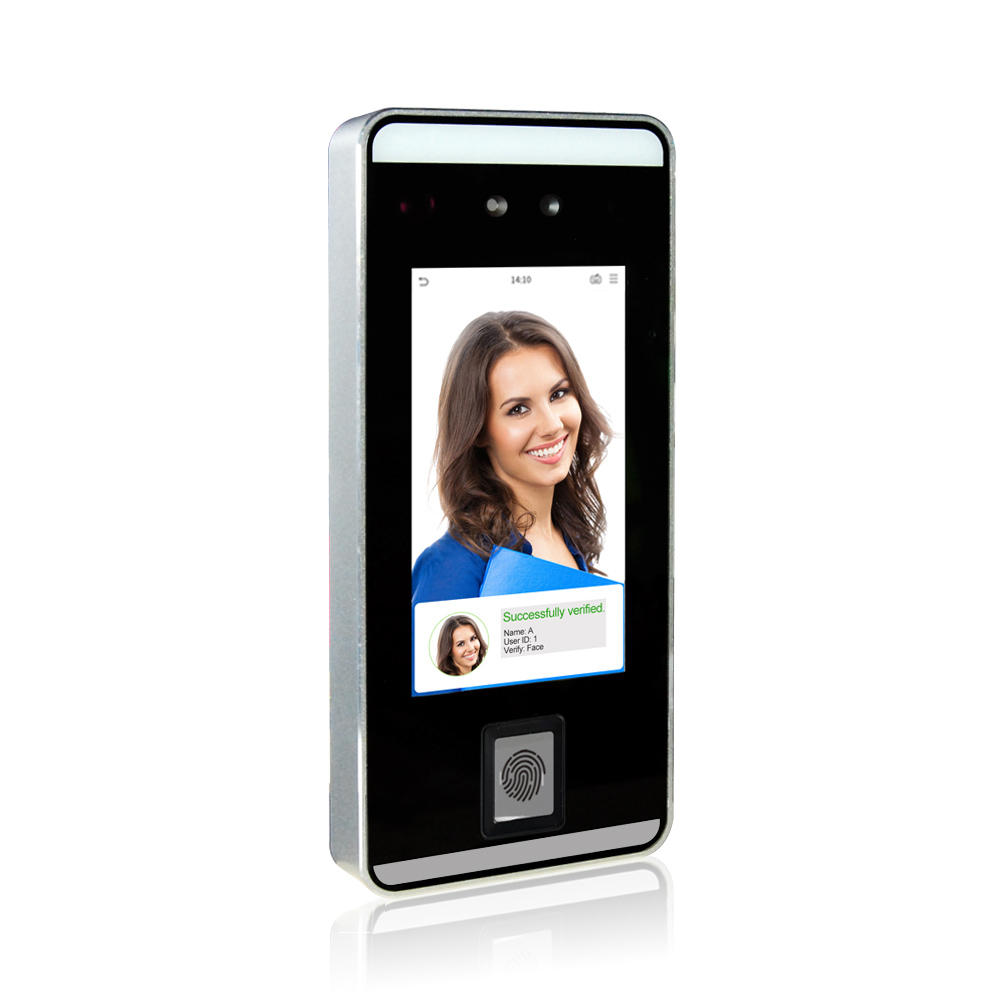 Face Recognition Access Control Terminal - 5 Inch Touch Screen Fast Face