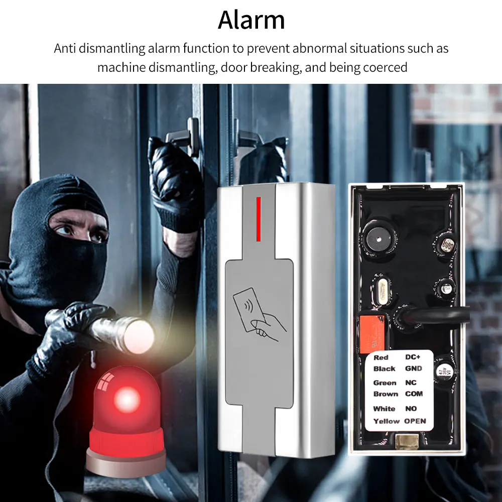 Access Control System Rfid Kit - IP67 Zinc Alloy RFID Access Control