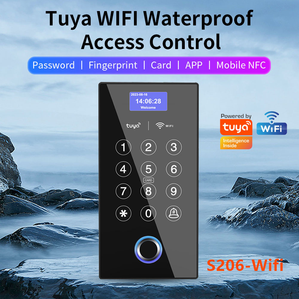 Door Access Control Keypad Rfid - Wifi Fingerprint Access Control Keypad Outdoor