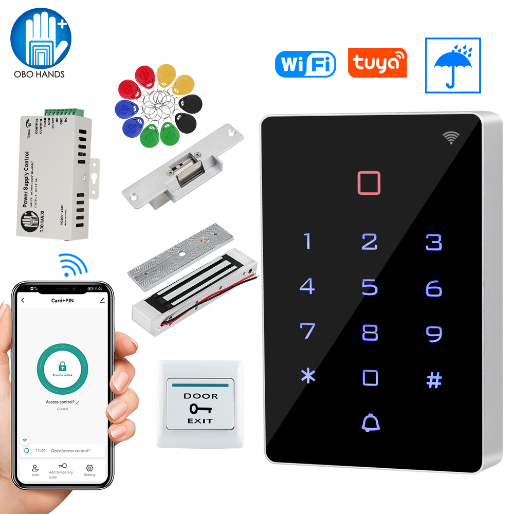 Access Control System Rfid Kit - WiFi Tuya APP Door Access Control