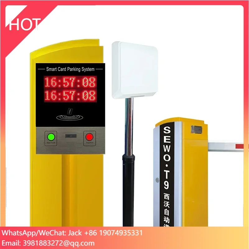 Gate Barrier Parking System - SEWO Intelligent RFID Card Tag Ticket