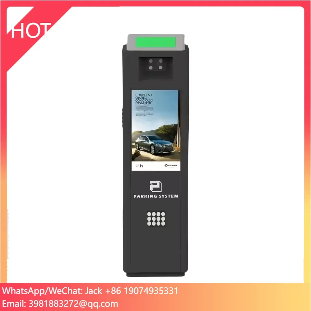 Gate Barrier Parking System - Parking System Lcd Display Multi Language