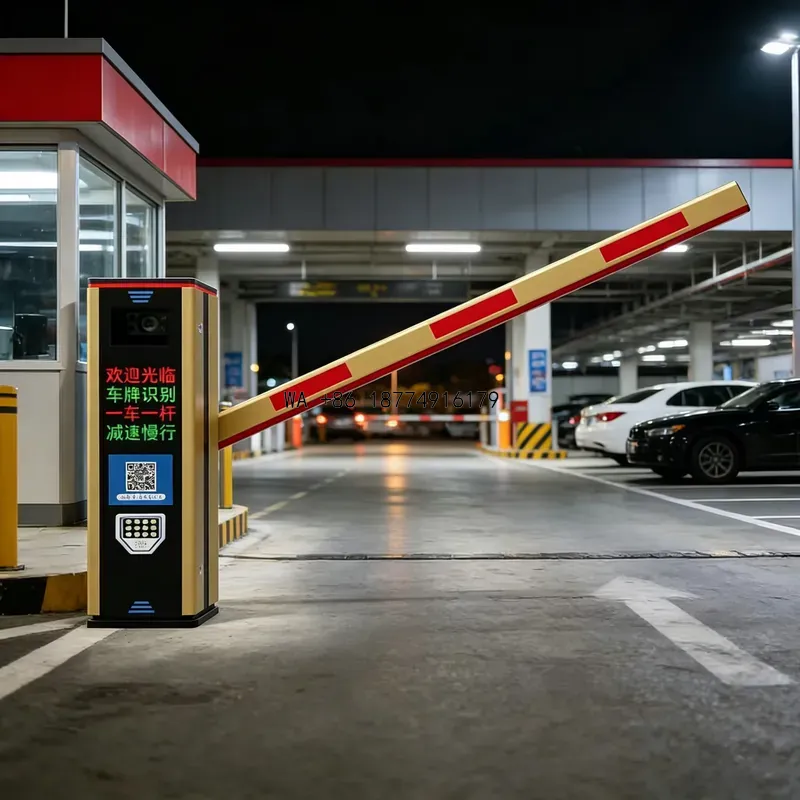 Gate Barrier Parking System - wmwmnu Integrated 5MP ANPR LPR Parking