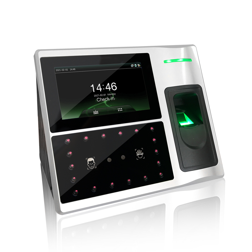 Face Recognition Access Control Terminal - Built-in Battery Large Capacity Multi-Biometric Plam