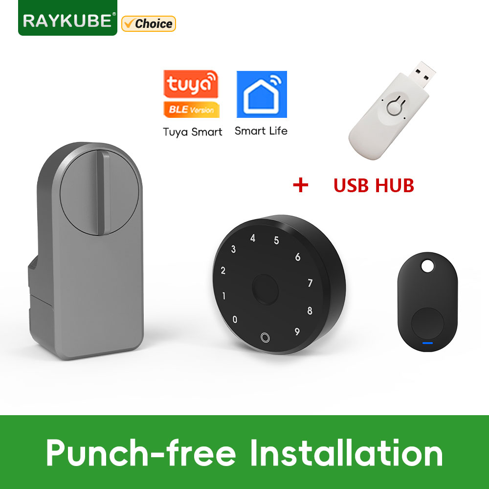 RAYKUBE A1 Pro Tuya BEL Smart  - огляд і ціна Fingerprint Access Control Door