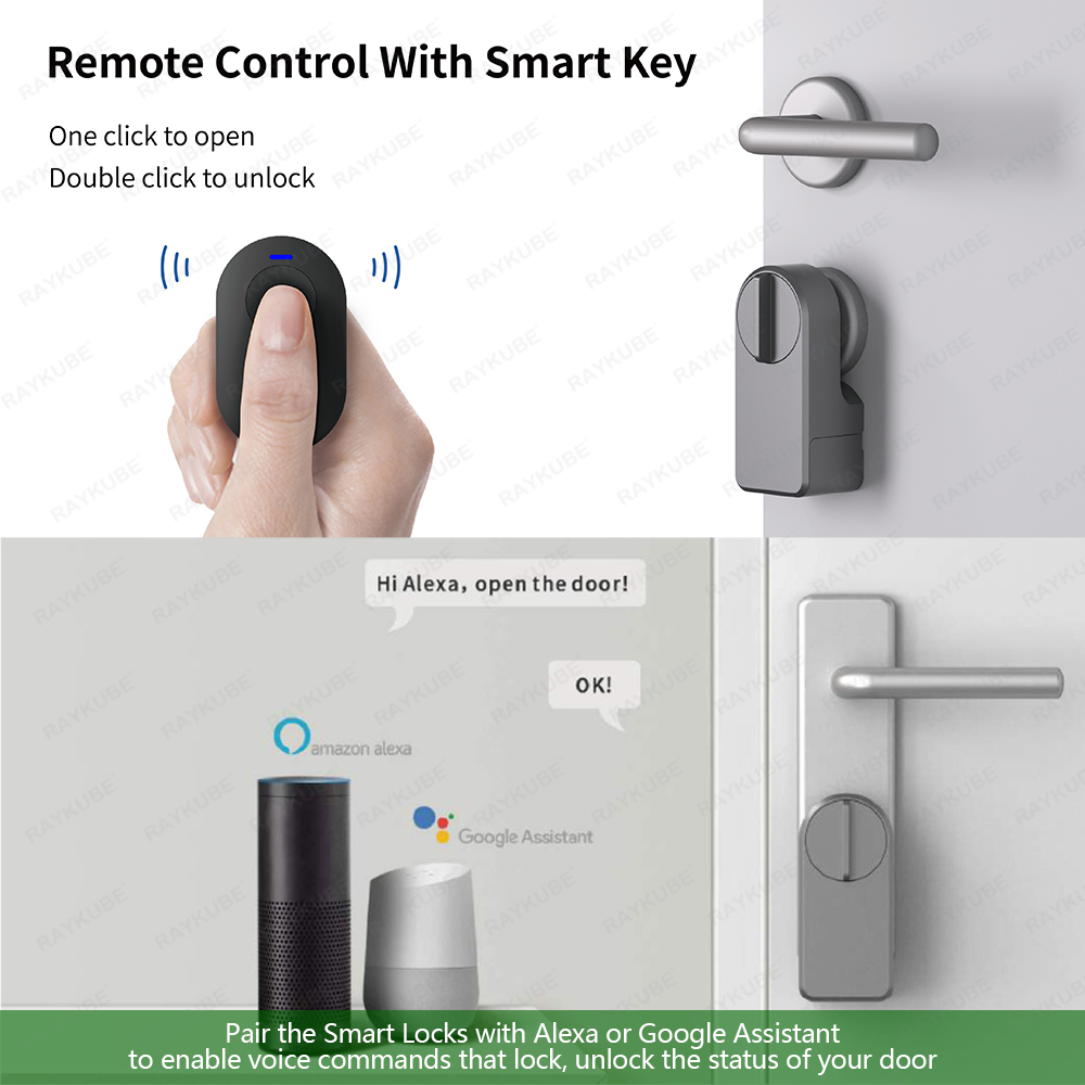 RAYKUBE A1 Pro Tuya BEL Smart  - огляд і ціна Fingerprint Access Control Door