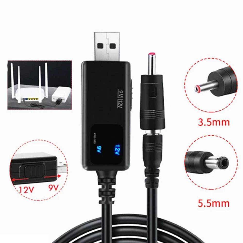 USB Boost Cable 5V To 9V 12V P - огляд і ціна Access Control Power Supply 12V 5A