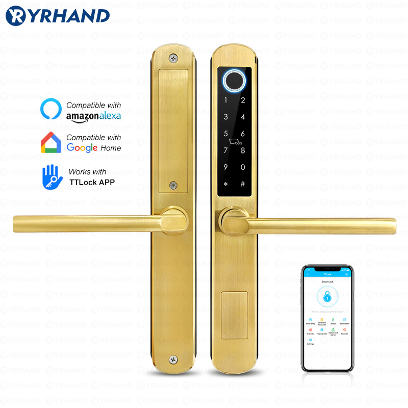 IP66 Gold Stainless Steel Slid - огляд і ціна Fingerprint Access Control Door