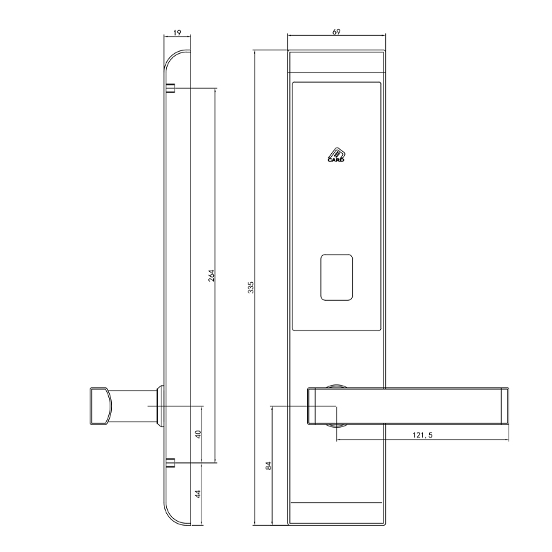 TTHotel Online Hotel Room Elec - огляд і ціна Hotel Lock Card System