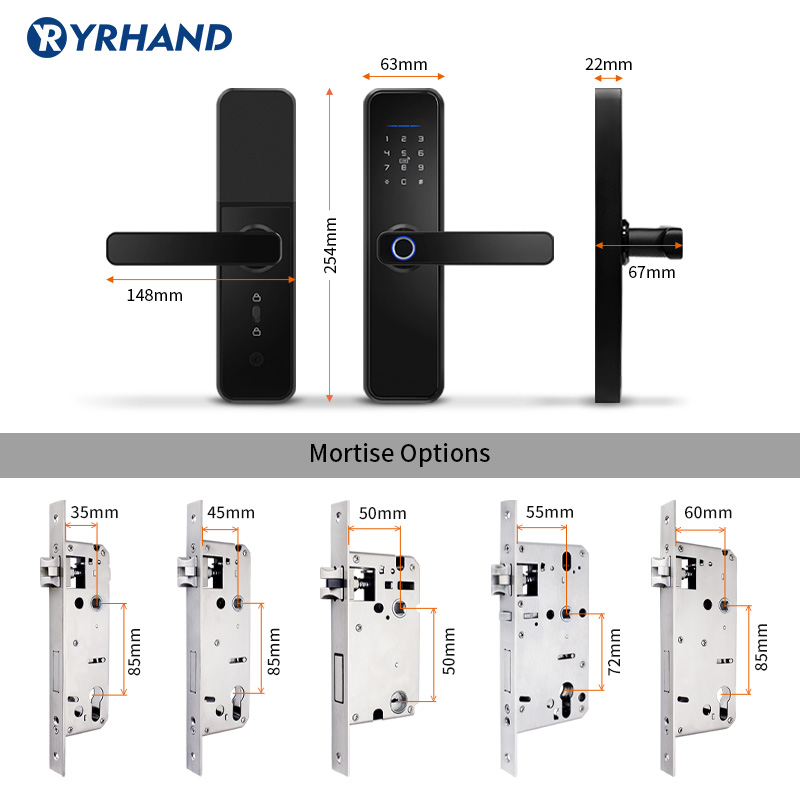 Cerradura Intelige X5 Waterpro - огляд і ціна Fingerprint Access Control Door