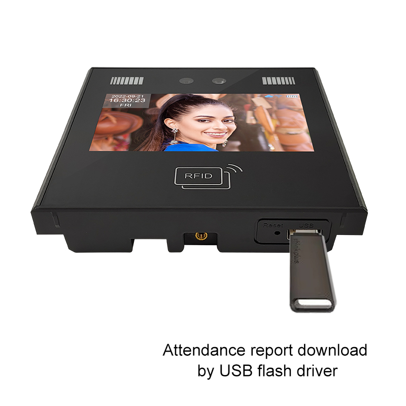 4.3 Inch Touch Screen Biometri - огляд і ціна Biometric Time Attendance Machine