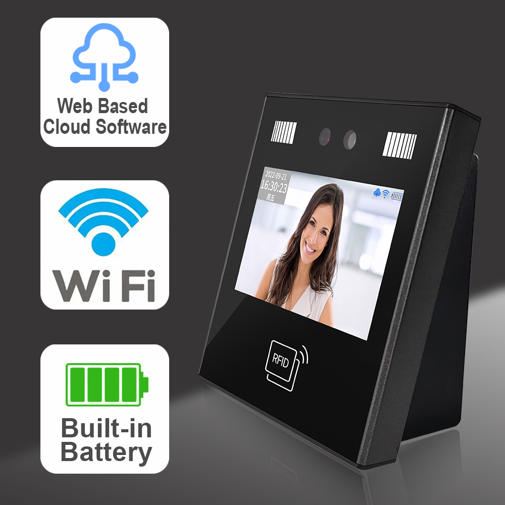 4.3 Inch Touch Screen Biometri - огляд і ціна Biometric Time Attendance Machine