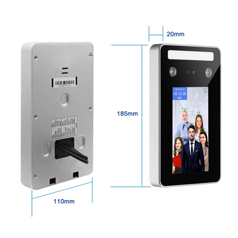 2026 5 Inch AI Face Recognitio - огляд і ціна Face Recognition Access Control Terminal