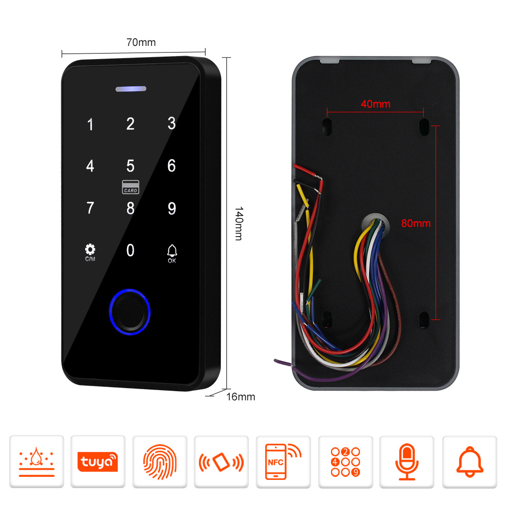 Bluetooth Tuya APP Door Access - огляд і ціна Access Control System Rfid Kit