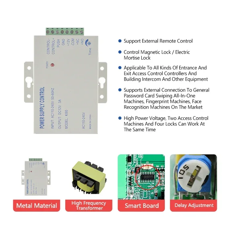 Access control password machin - огляд і ціна Access Control System Rfid Kit