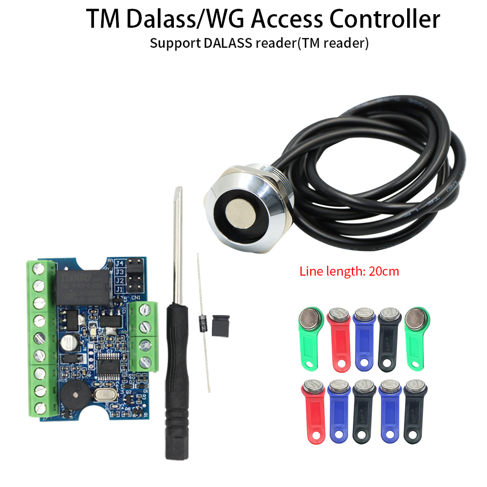 Access Control Dallas TM1990 M - огляд і ціна Access Control System Rfid Kit