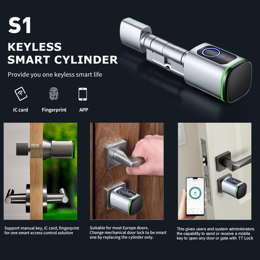 TTLOCK App Electronic Digital  - огляд і ціна Fingerprint Access Control Door
