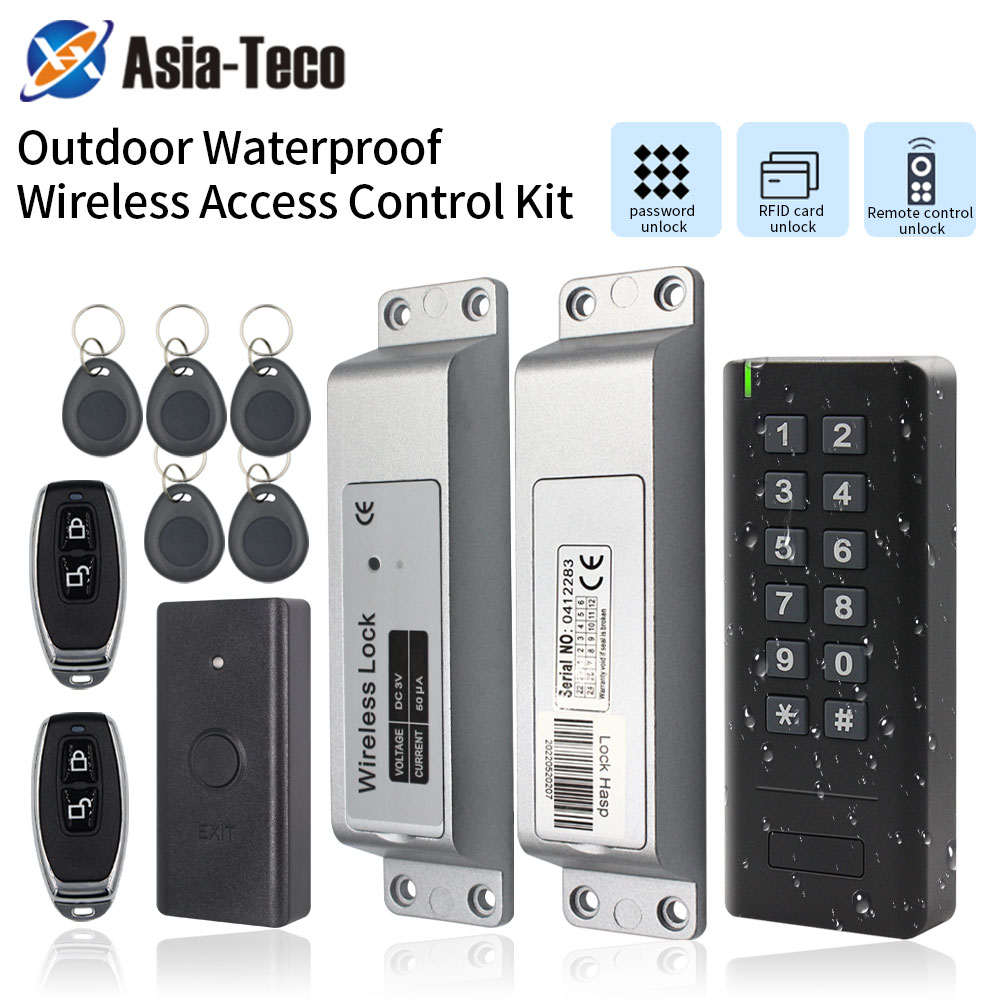 Waterproof Wireless Access Con - огляд і ціна Access Control System Rfid Kit