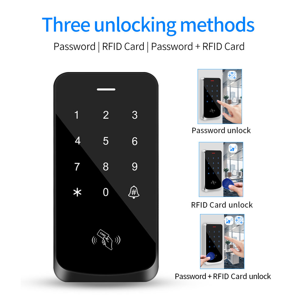 IP68 Waterproof Touch Backligh - огляд і ціна Door Access Control Keypad Rfid