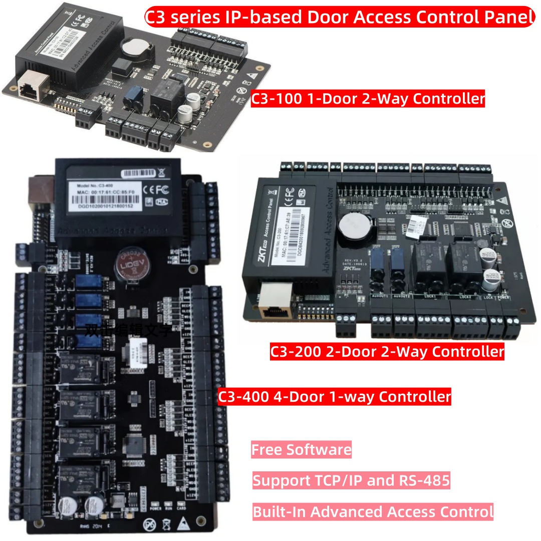 ZKT C3-100 C3-200 C3-400 IP Ac - огляд і ціна Access Control Board 4 Door
