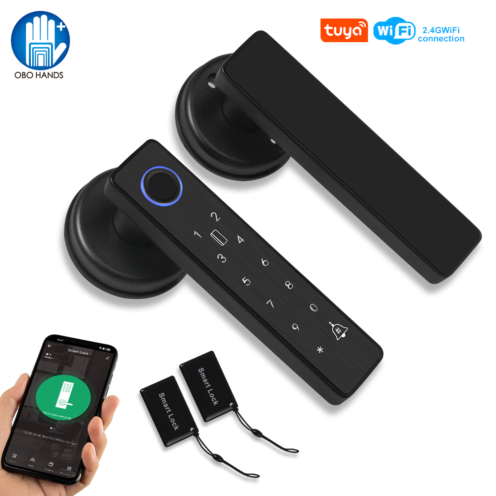 WiFi Tuya APP Biometric Finger - огляд і ціна Door Access Control Keypad Rfid