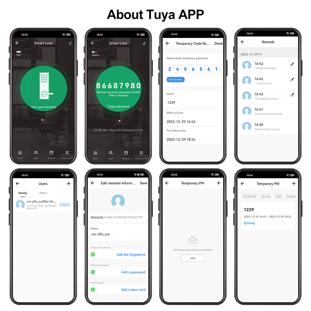 WiFi Tuya APP Biometric Finger - огляд і ціна Door Access Control Keypad Rfid