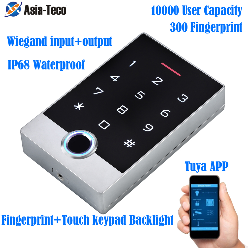 WIFI Tuya Smart Door Lock Wate - огляд і ціна Door Access Control Keypad Rfid
