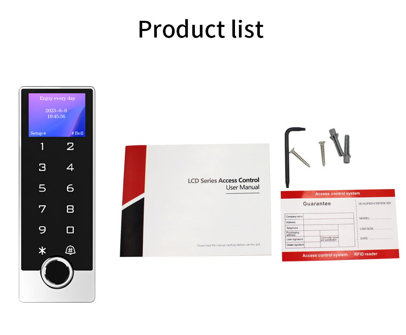 Support tuya app Wifi RFID Key - огляд і ціна Door Access Control Keypad Rfid