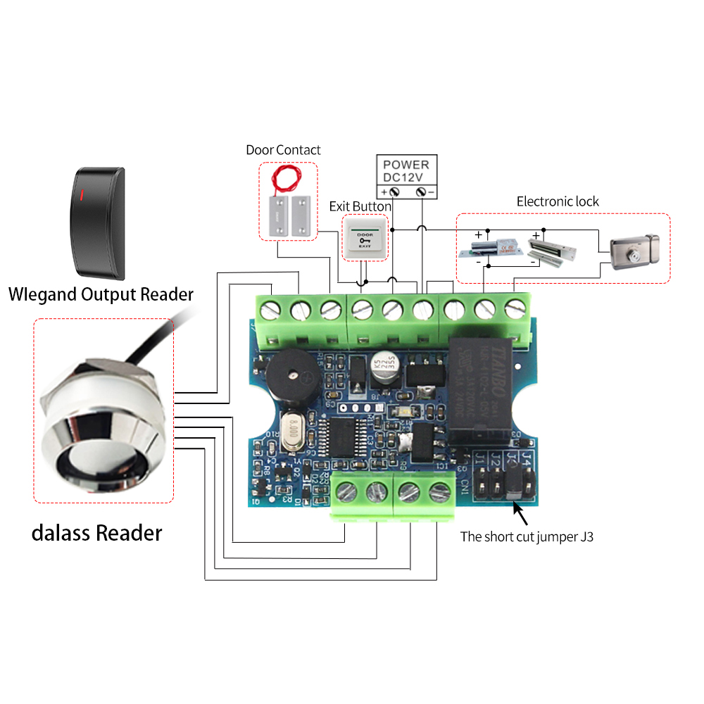 Dalas Mini Relay Module Access - огляд і ціна Access Control System Rfid Kit