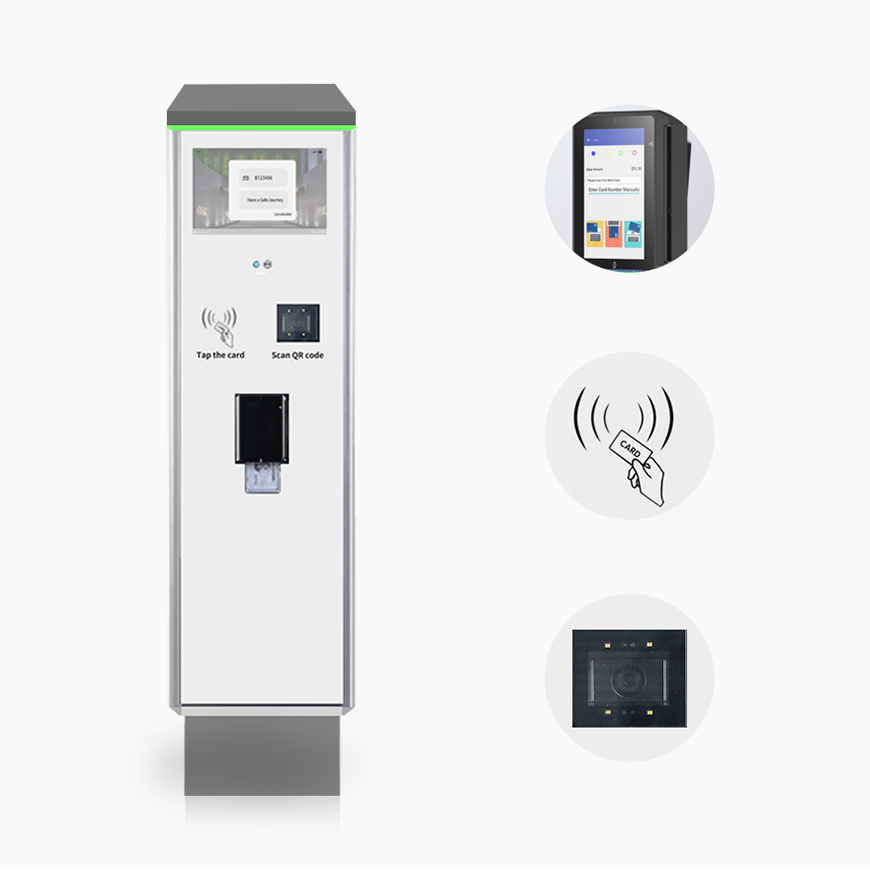 Ticket Bin Parking Booth Atten - огляд і ціна Gate Barrier Parking System