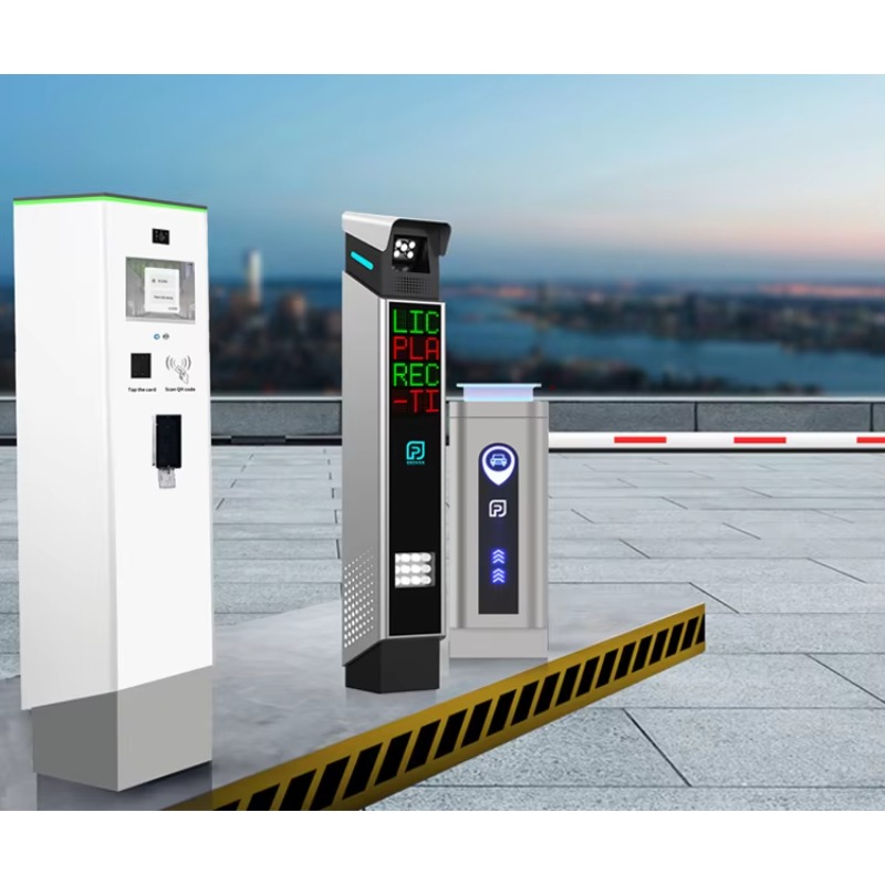 Ticket Bin Parking Booth Atten - огляд і ціна Gate Barrier Parking System
