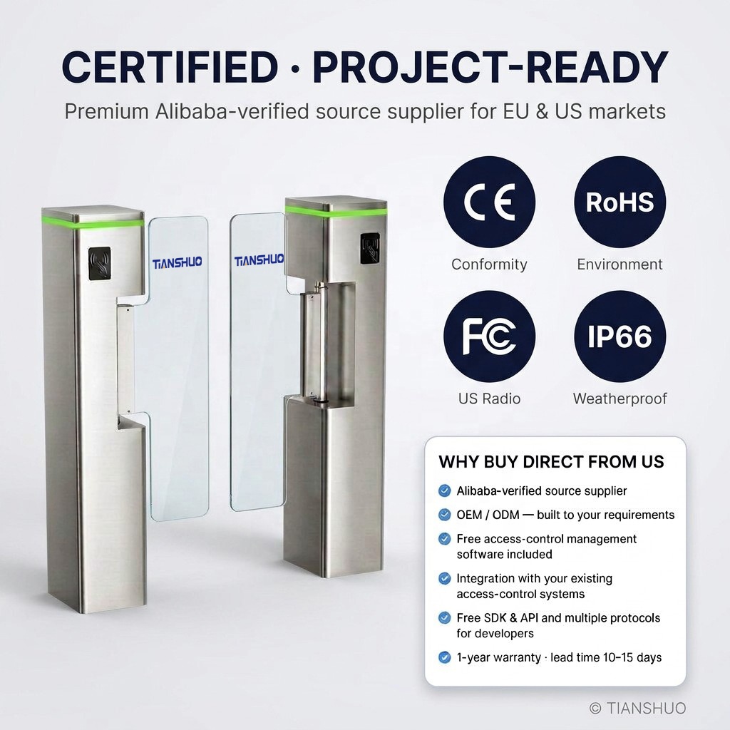 Swing Turnstile Gate Access Co - огляд і ціна Turnstile Gate Access Control