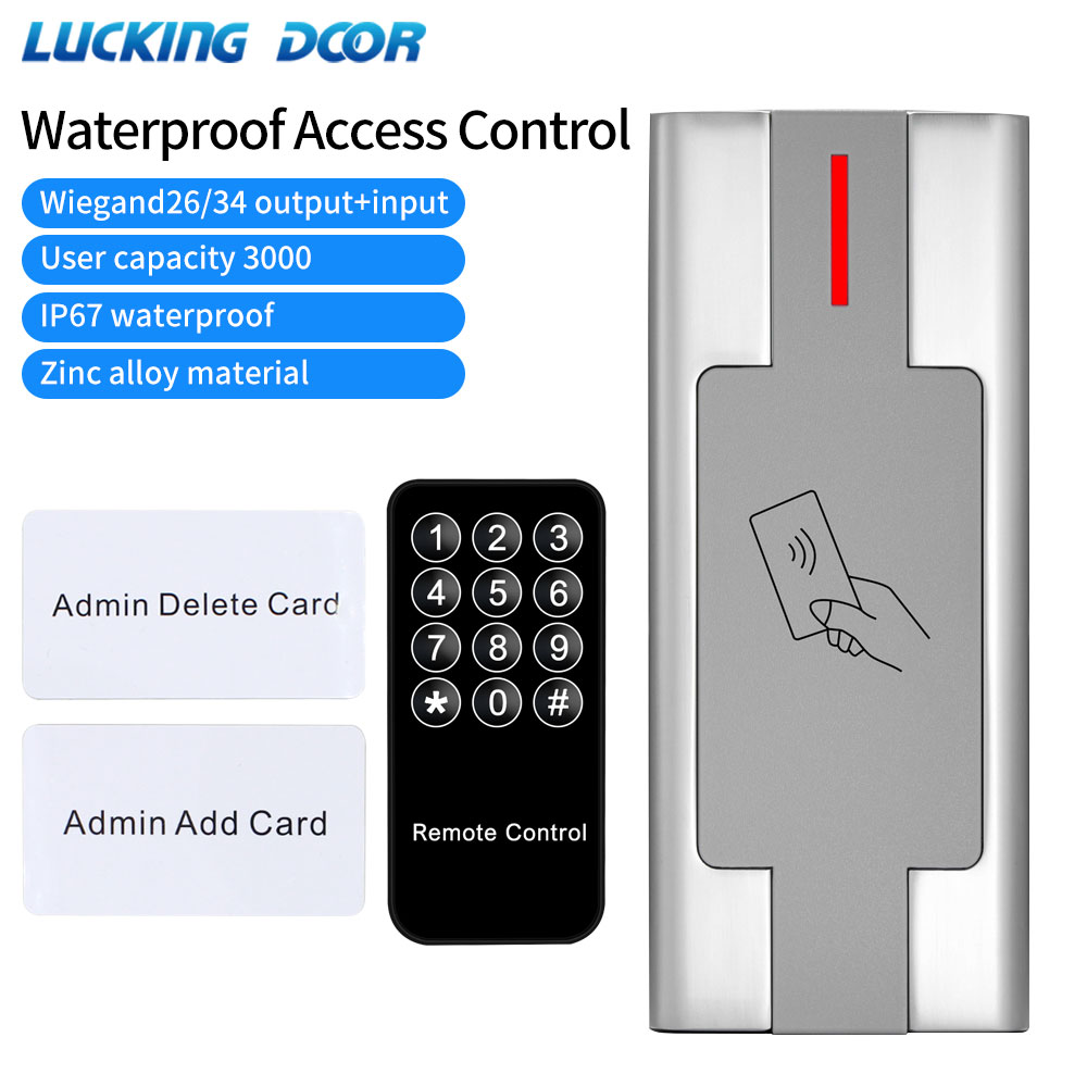 IP67 Zinc Alloy RFID Access Co - огляд і ціна Access Control System Rfid Kit