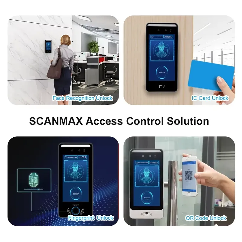 2026 Latest AI Biometric Face  - огляд і ціна Biometric Time Attendance Machine