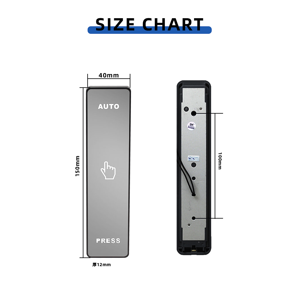 Mirror Glass Exit Button Switc - огляд і ціна Exit Button Push To Release