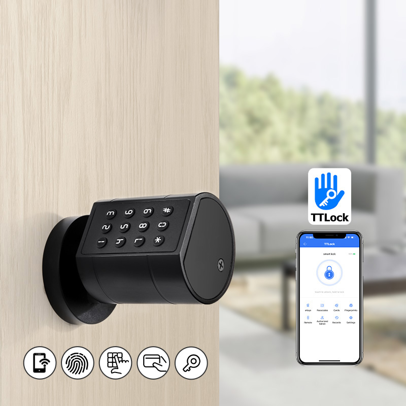 Smart Euro Cylindrical Door Lo - огляд і ціна Fingerprint Access Control Door