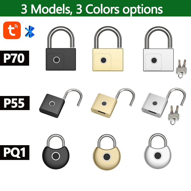 RAYKUBE Tuya Smart Padlock Fin - огляд і ціна Fingerprint Access Control Door