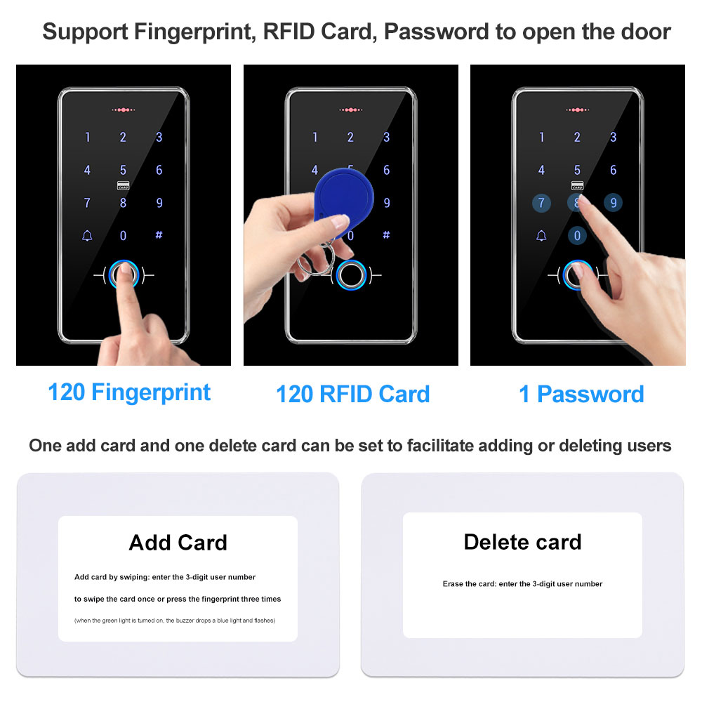 IP68 Waterproof Door Access Co - огляд і ціна Access Control System Rfid Kit