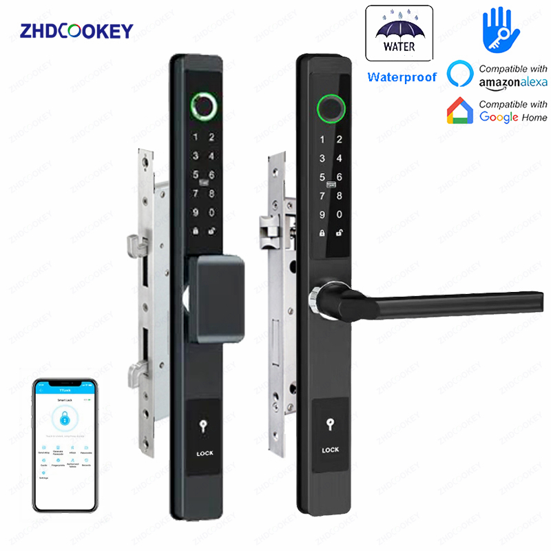 ZHDCOOKEY Biometric Digital Do - огляд і ціна Door Access Control Keypad Rfid