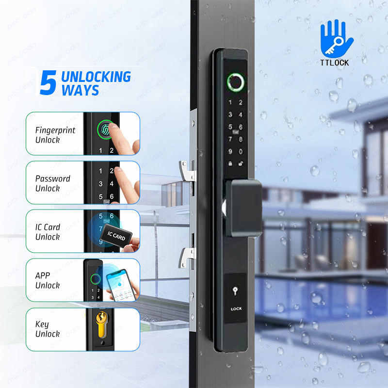 ZHDCOOKEY Biometric Digital Do - огляд і ціна Door Access Control Keypad Rfid