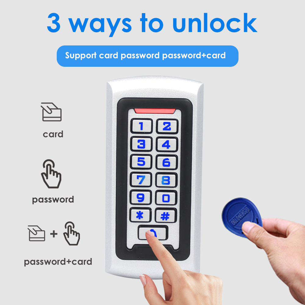 2000 Users Standalone RFID Doo - огляд і ціна Door Access Control Keypad Rfid