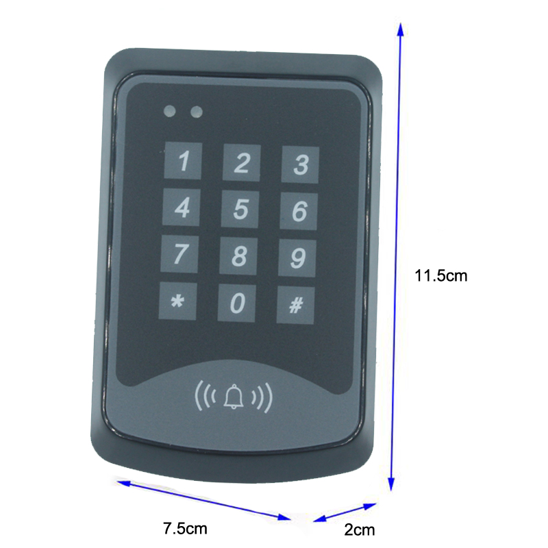 RFID Access Control Keypad Sys - огляд і ціна Access Control System Rfid Kit