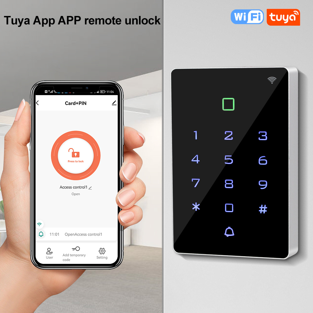 WiFi Tuya APP Door Access Cont - огляд і ціна Access Control System Rfid Kit