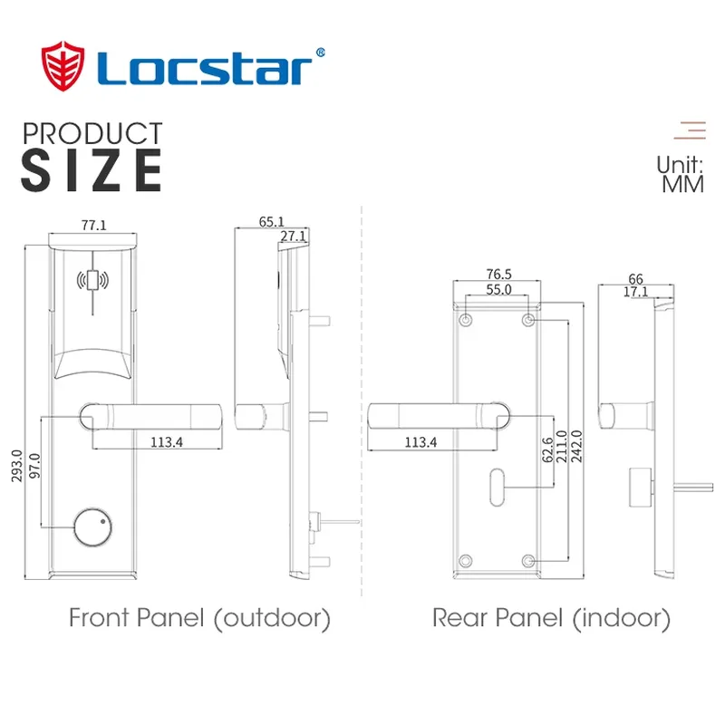 Locstar Hotel Room Electronic  - огляд і ціна Hotel Lock Card System