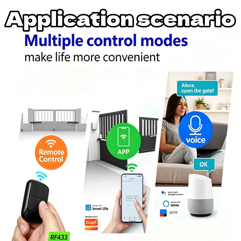 WIFI Garage Door Opener Gate R - огляд і ціна Turnstile Gate Access Control